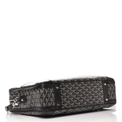 Goyard Goyardine Ambassade MM Briefcase Black 4 of 14