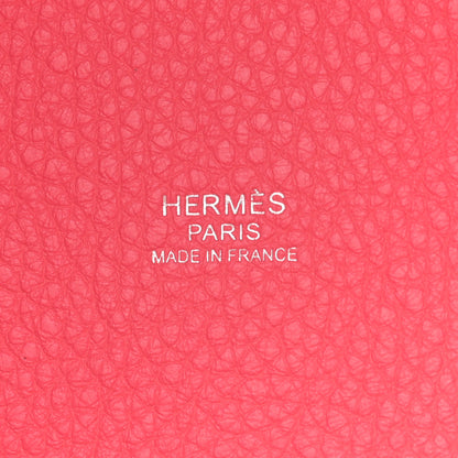 Hermes Taurillon Clemence Picotin Lock 18 PM Rose Azalee 6 of 11