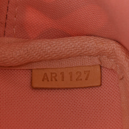 Louis Vuitton Damier Azur Tahitienne Nano Noe Rose Ballerine 7 of 9