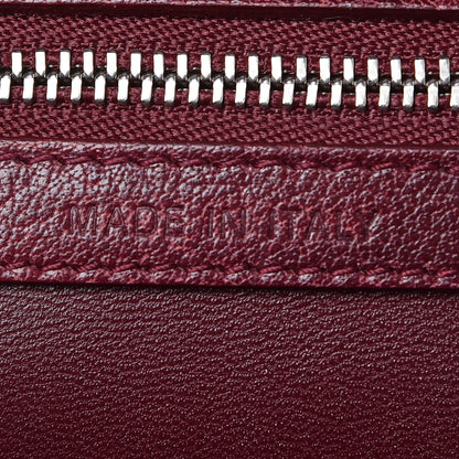 Christian Dior Calfskin Medium Diorama Flap Bag Burgundy 7 of 14