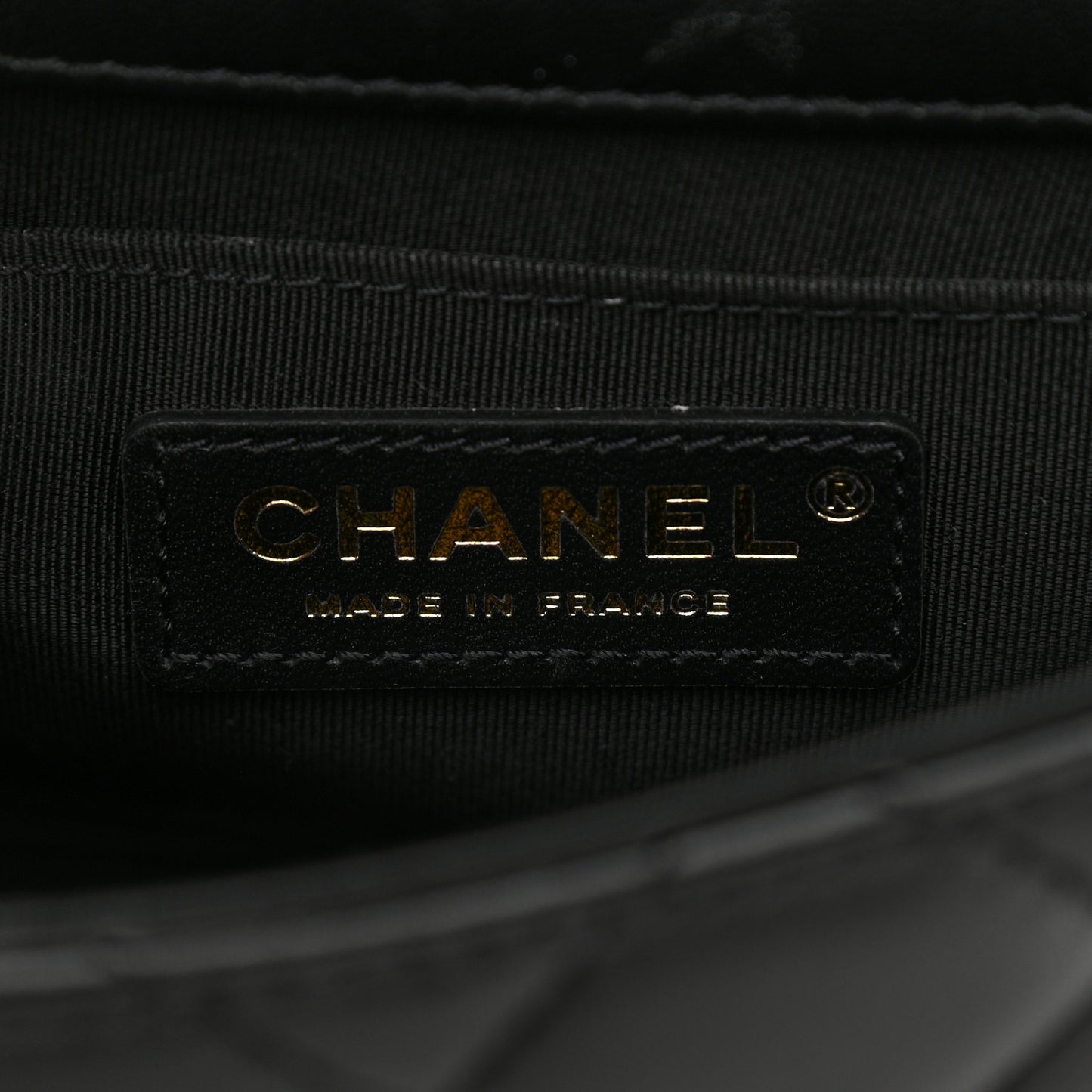 Lambskin Quilted Small My Precious Flap Black