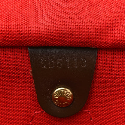 Louis Vuitton Damier Ebene Speedy 35 7 of 12