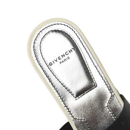 Givenchy Lambskin Bedford Logo Mule Slides 36 Beige 7 of 9