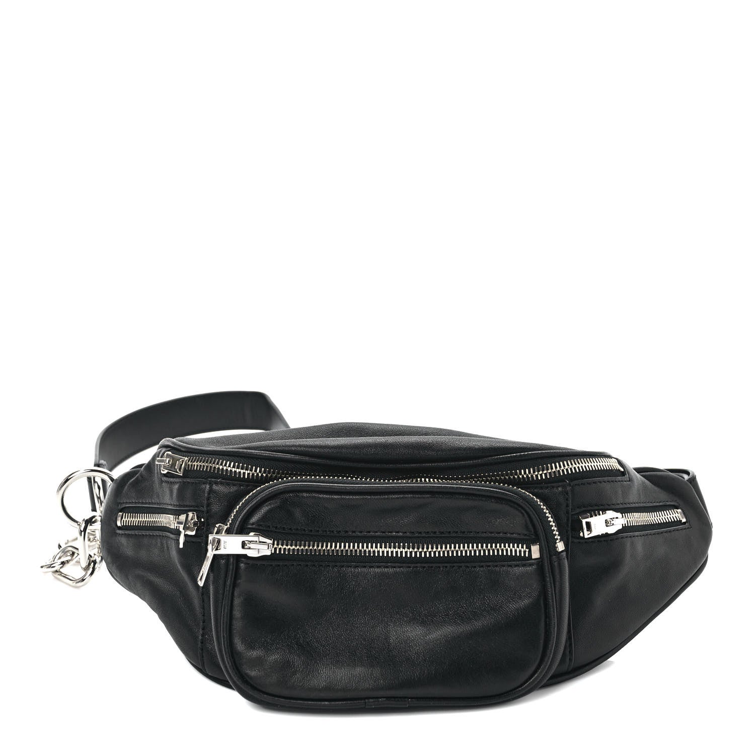 Alexander Wang Lambskin Attica Belt Bag Black 1 of 8
