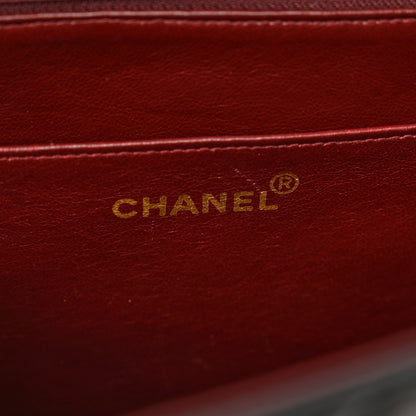 Chanel Lambskin Quilted XL Jumbo Single Flap Black 7 of 14