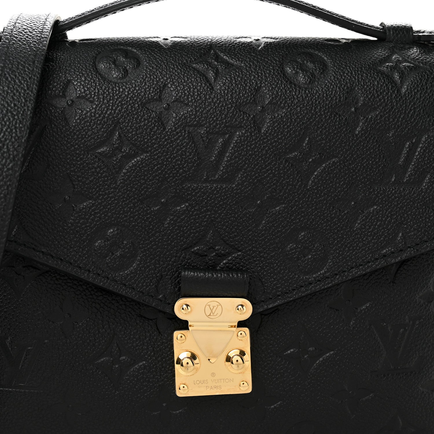 Louis Vuitton Empreinte Pochette Metis Black 7 of 9