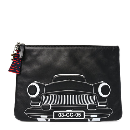 Chanel Lambskin Medium Cuba Car Cosmetic Case Black 1 of 6