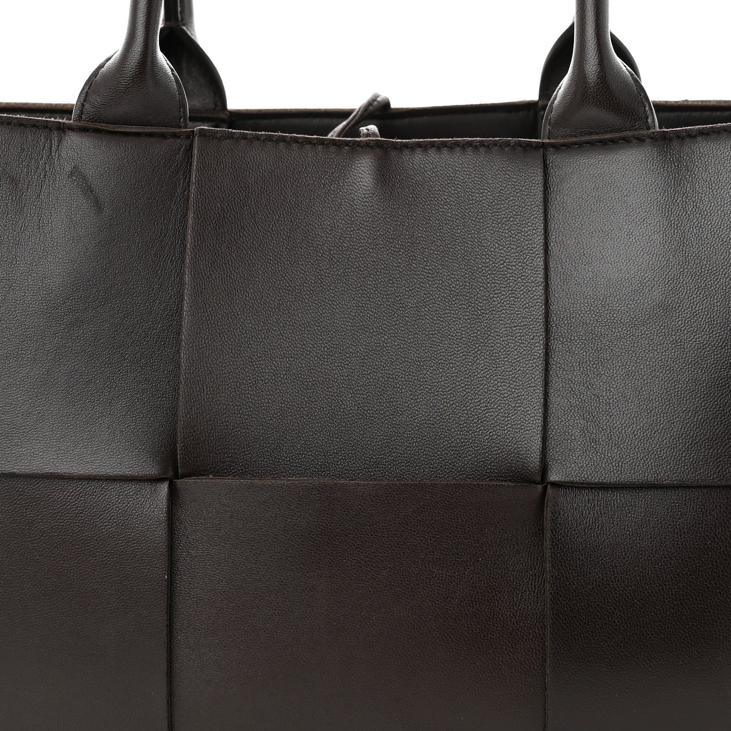 Nappa Maxi Intrecciato Medium Arco Tote Fondant