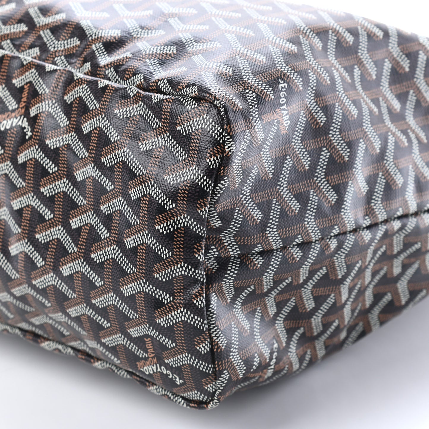 Goyardine Saint Louis PM Black Gold