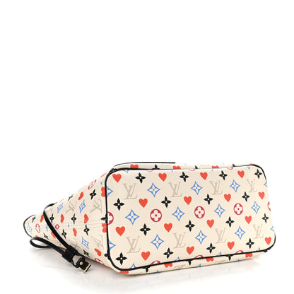 Louis Vuitton Game On Neverfull MM White 4 of 12