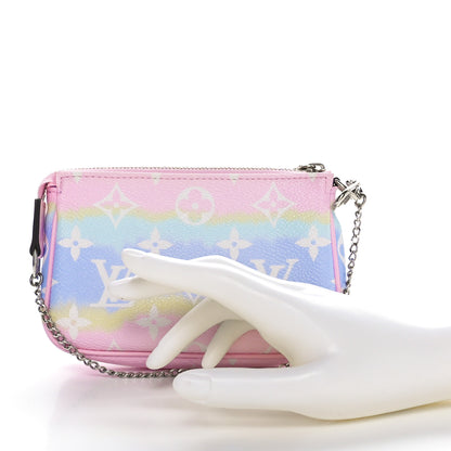 Louis Vuitton Monogram Escale Mini Pochette Accessories Pastel 2 of 11