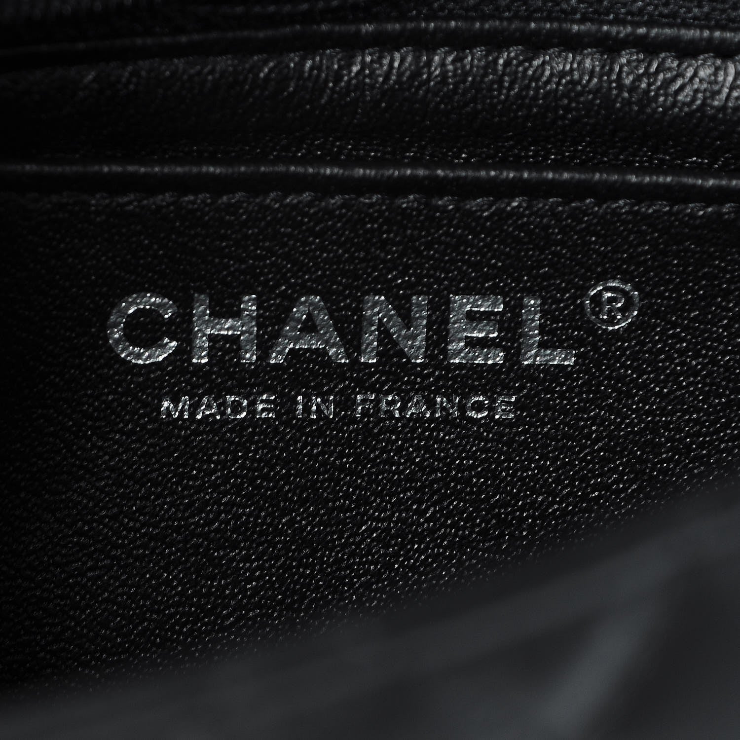 Chanel Lambskin Quilted Mini Square Flap Black 6 of 8