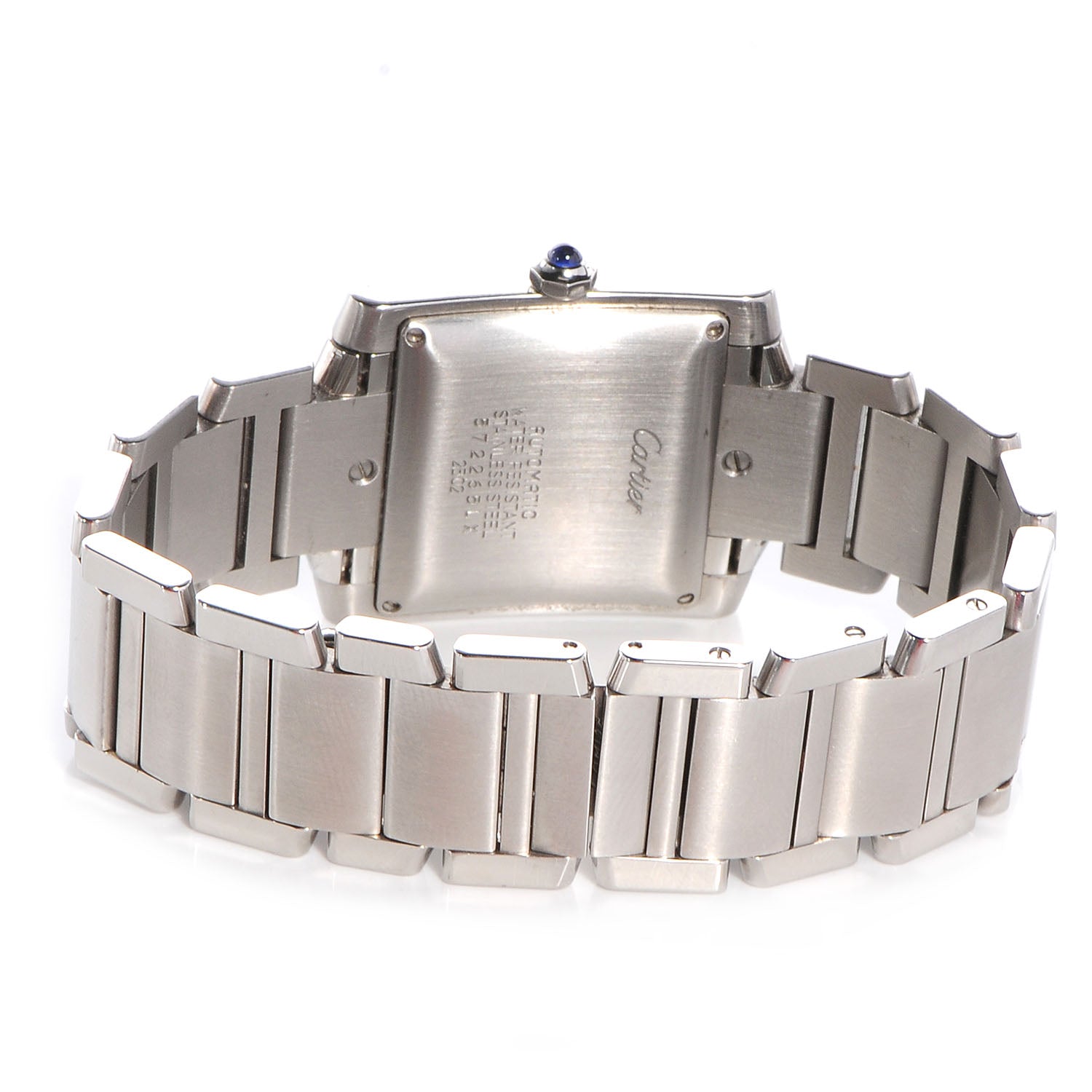 Cartier Stainless Steel 28mm Tank Francaise Automatic Watch 5 of 6
