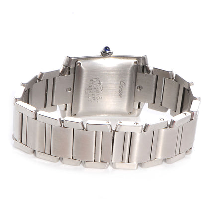 Cartier Stainless Steel 28mm Tank Francaise Automatic Watch 5 of 6