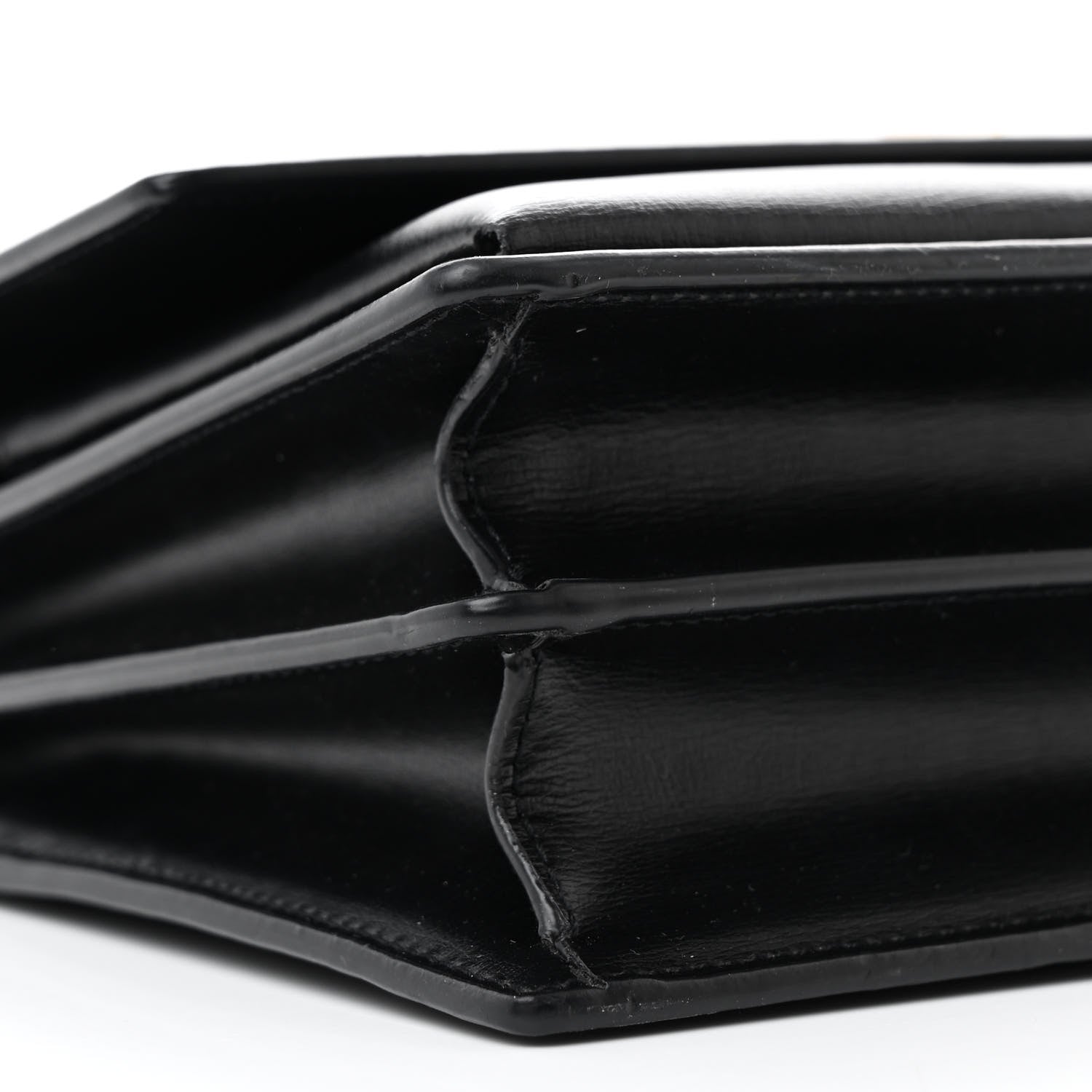 Saint Laurent Calfskin Medium Monogram Sunset Black 10 of 12