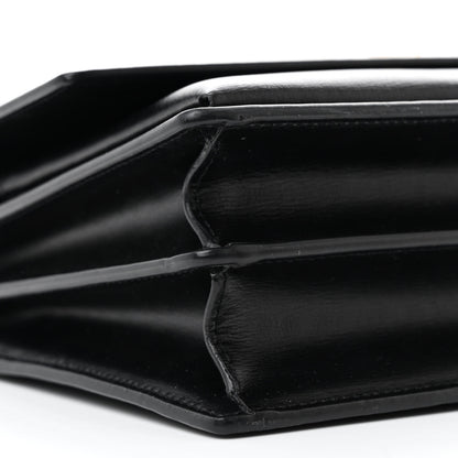 Saint Laurent Calfskin Medium Monogram Sunset Black 10 of 12