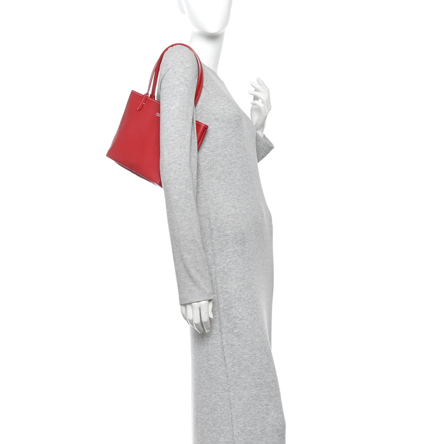 Goyardine Reversible Mini Anjou Red
