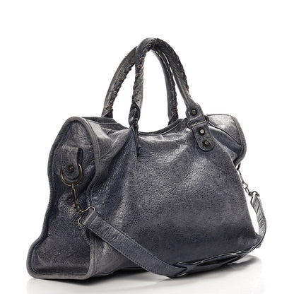 Balenciaga Agneau Classic Hardware City Bleu Roi 4 of 11