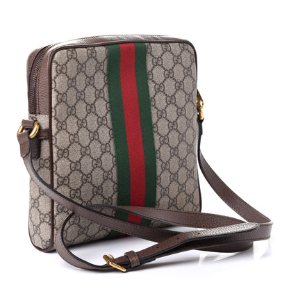 Gucci GG Supreme Monogram Web Small Ophidia Messenger Bag Brown 3 of 6