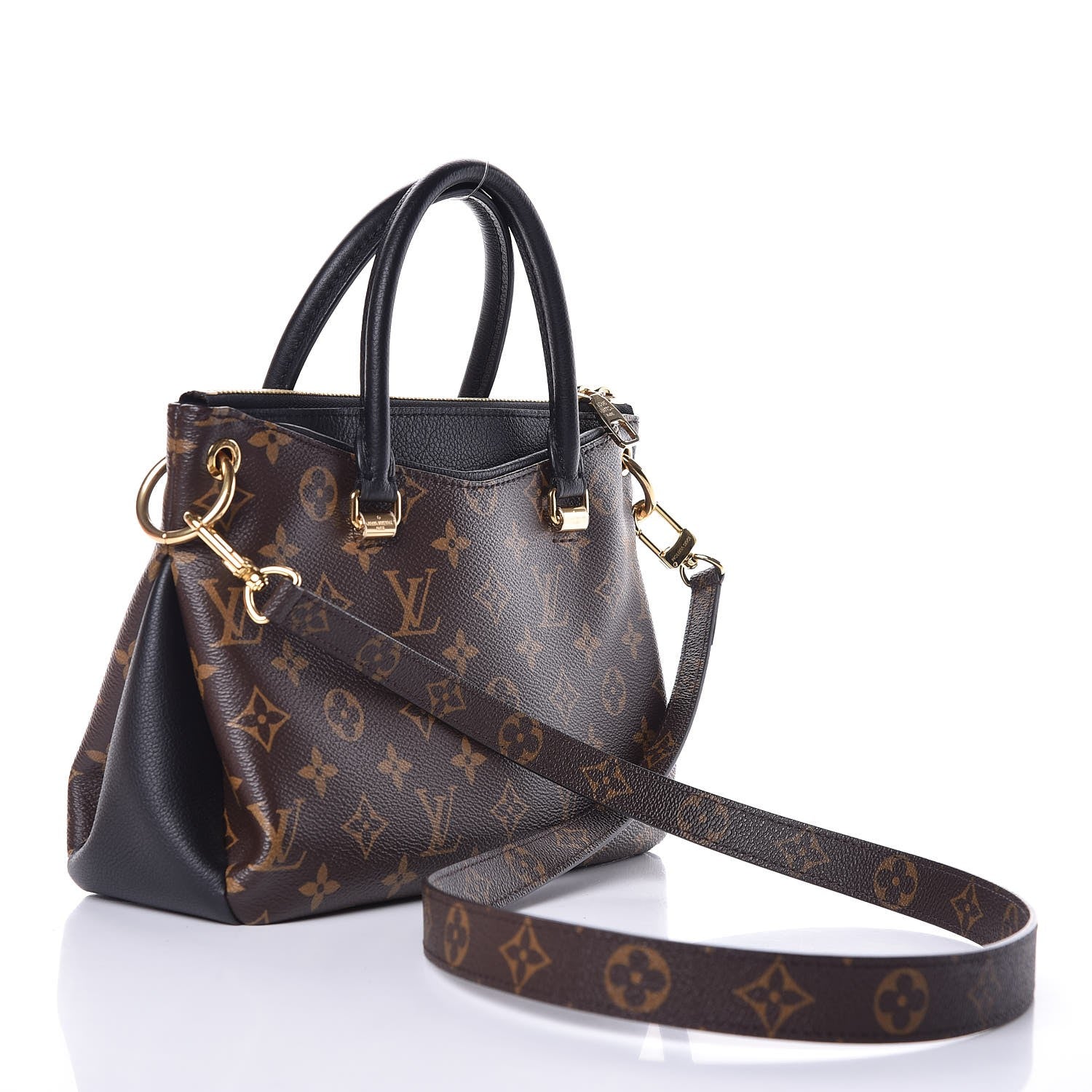 Louis Vuitton Monogram Pallas Full BB Black 3 of 9