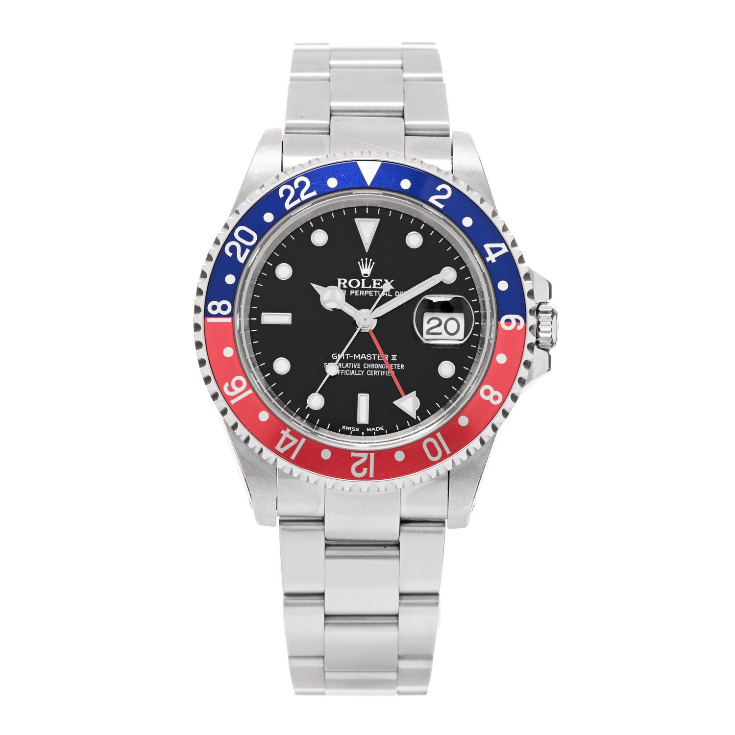image of ROLEX Stainless Steel 40mm Oyster Perpetual Date GMT Master Ⅱ 