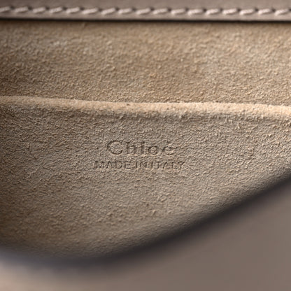Chloe Calfskin Suede Small Nile Bracelet Bag Motty Grey 6 of 9
