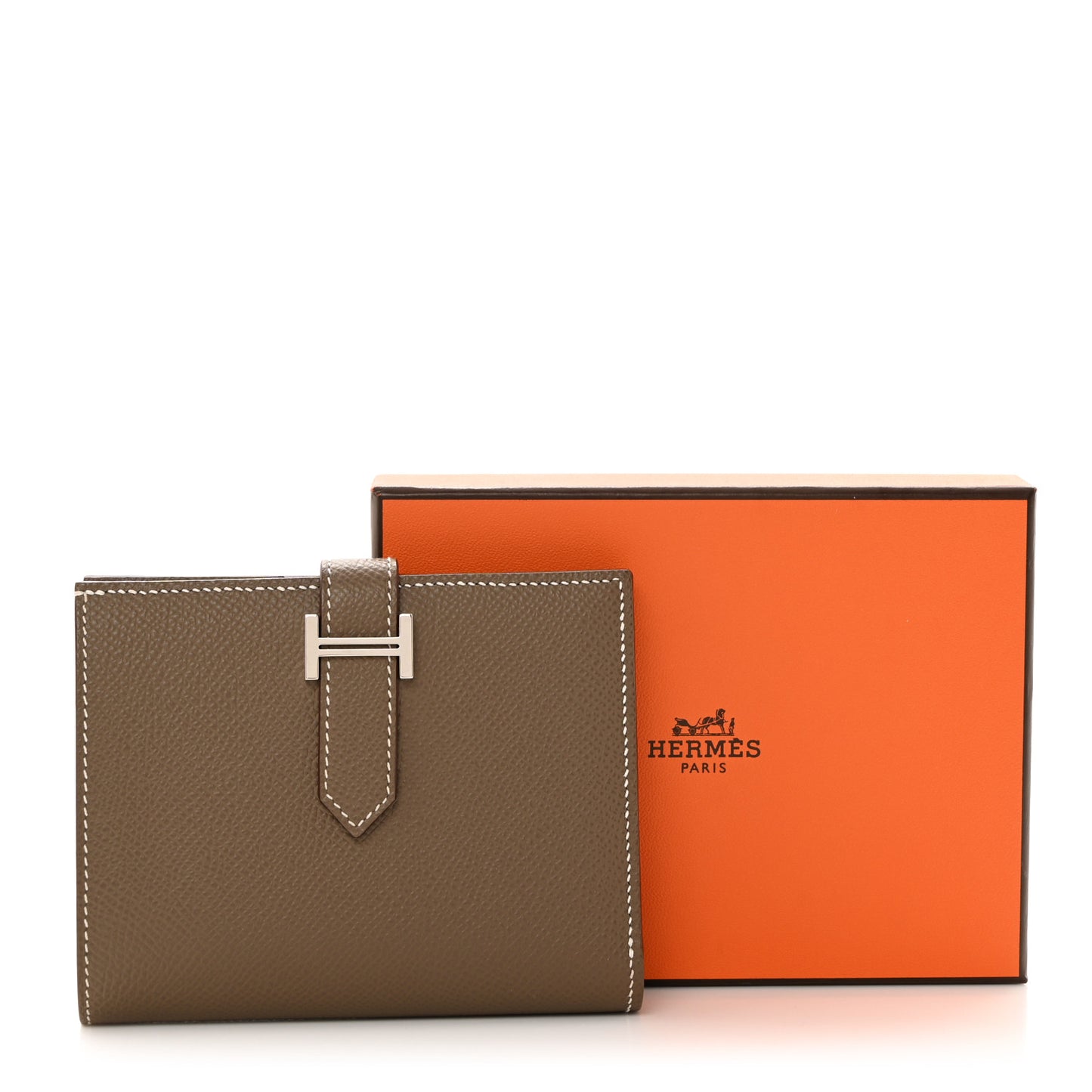 Epsom Bearn Compact Wallet Etoupe