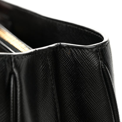 Prada Saffiano Lux Medium Tote Black 10 of 11