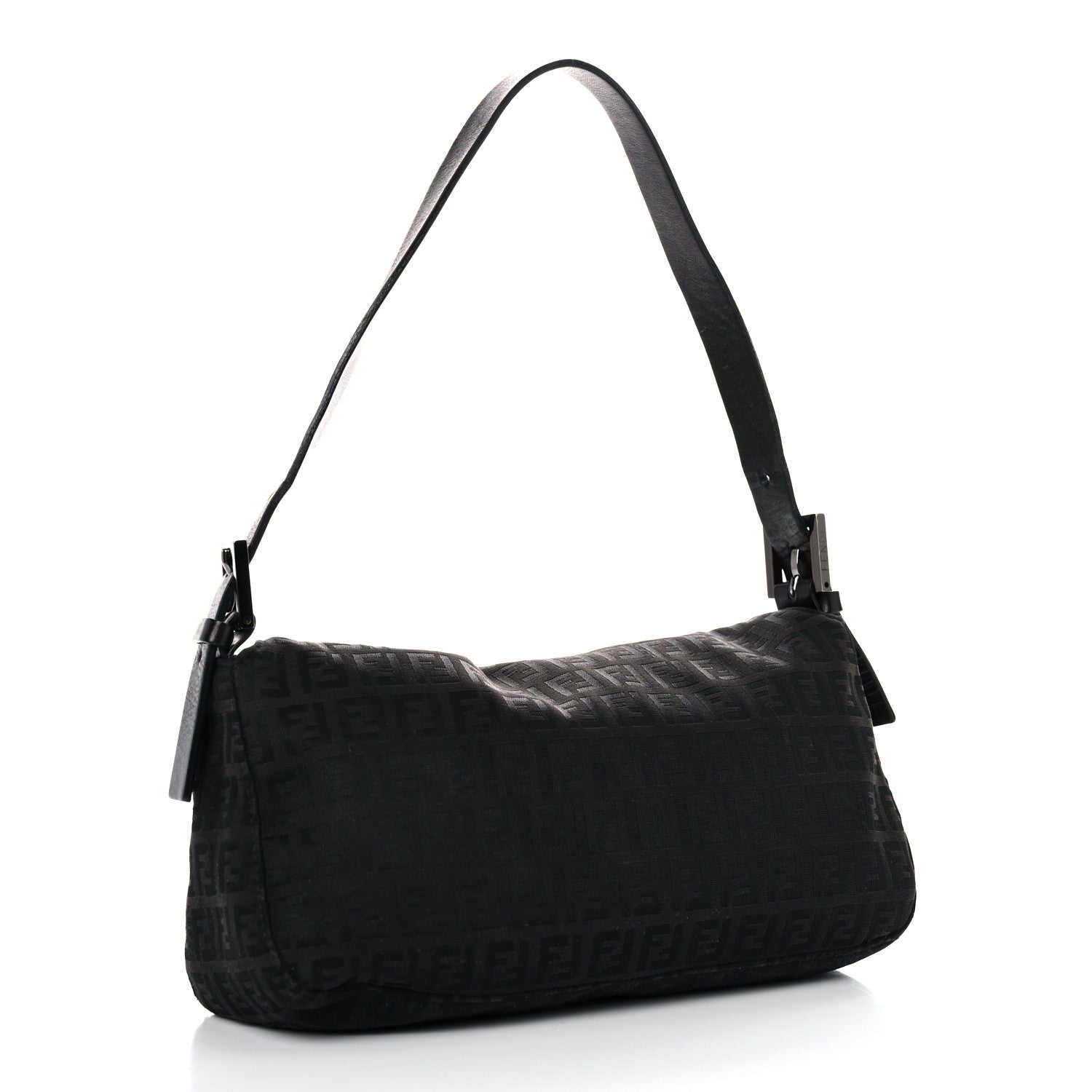 Fendi Zucca Baguette Black 2 of 20
