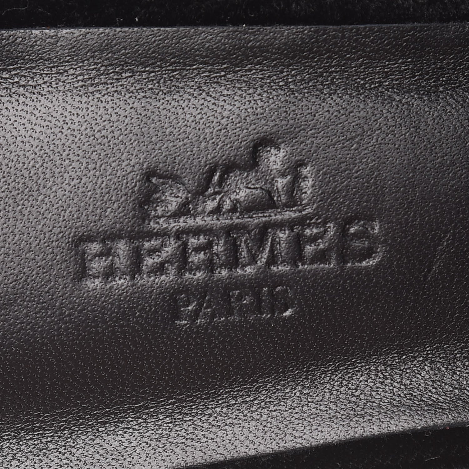 Hermes Velvet Trocadero Mule 36 Black 7 of 8