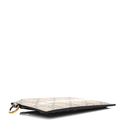 Gucci X BALENCIAGA GG Supreme Monogram Logo Card Case With Strap Beige Ebony 5 of 7
