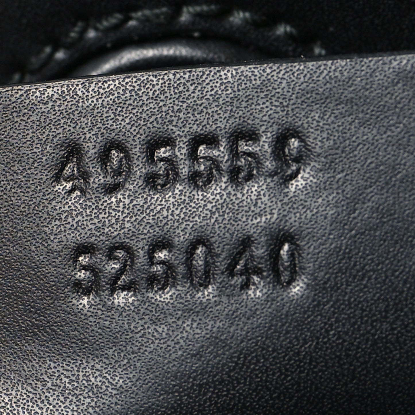 Soft GG Supreme Monogram Appia Calfskin Web Vertical Tote Black