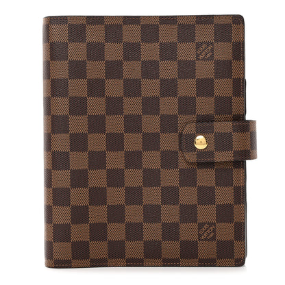 Louis Vuitton Damier Ebene Large Ring Agenda Cover 1 of 6