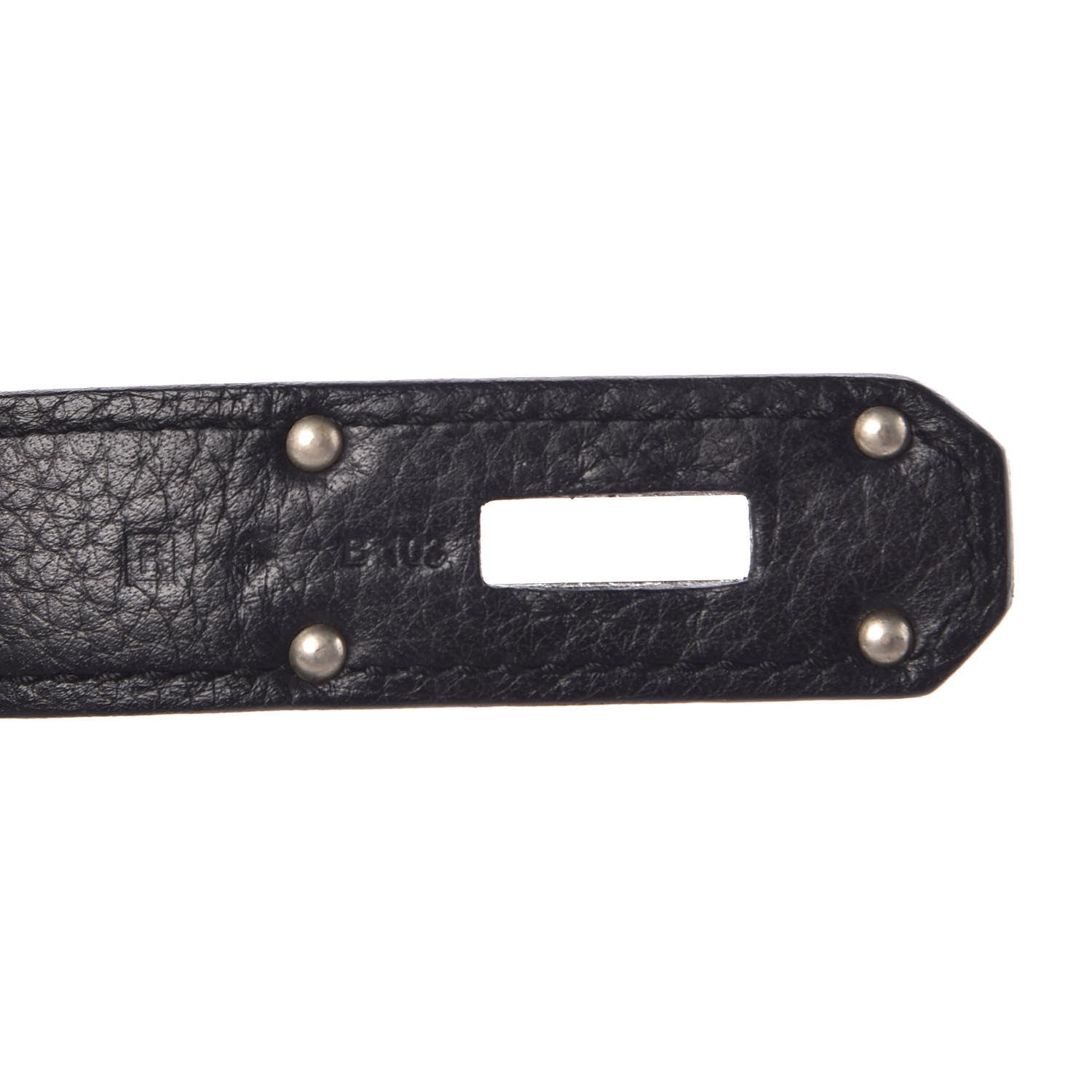 Hermes Taurillon Clemence Jypsiere 34 Black 7 of 7