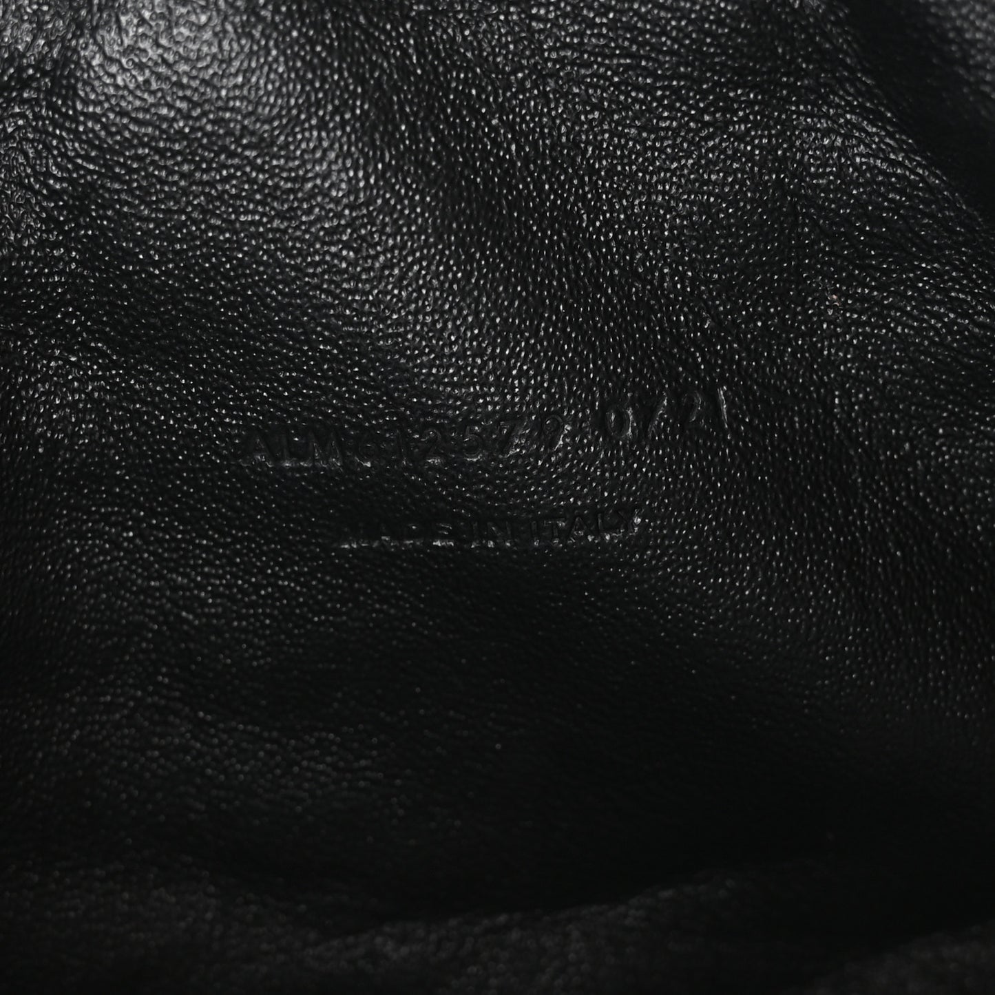 Grain De Poudre Matelasse Monogram Mini Lou Camera Bag Black