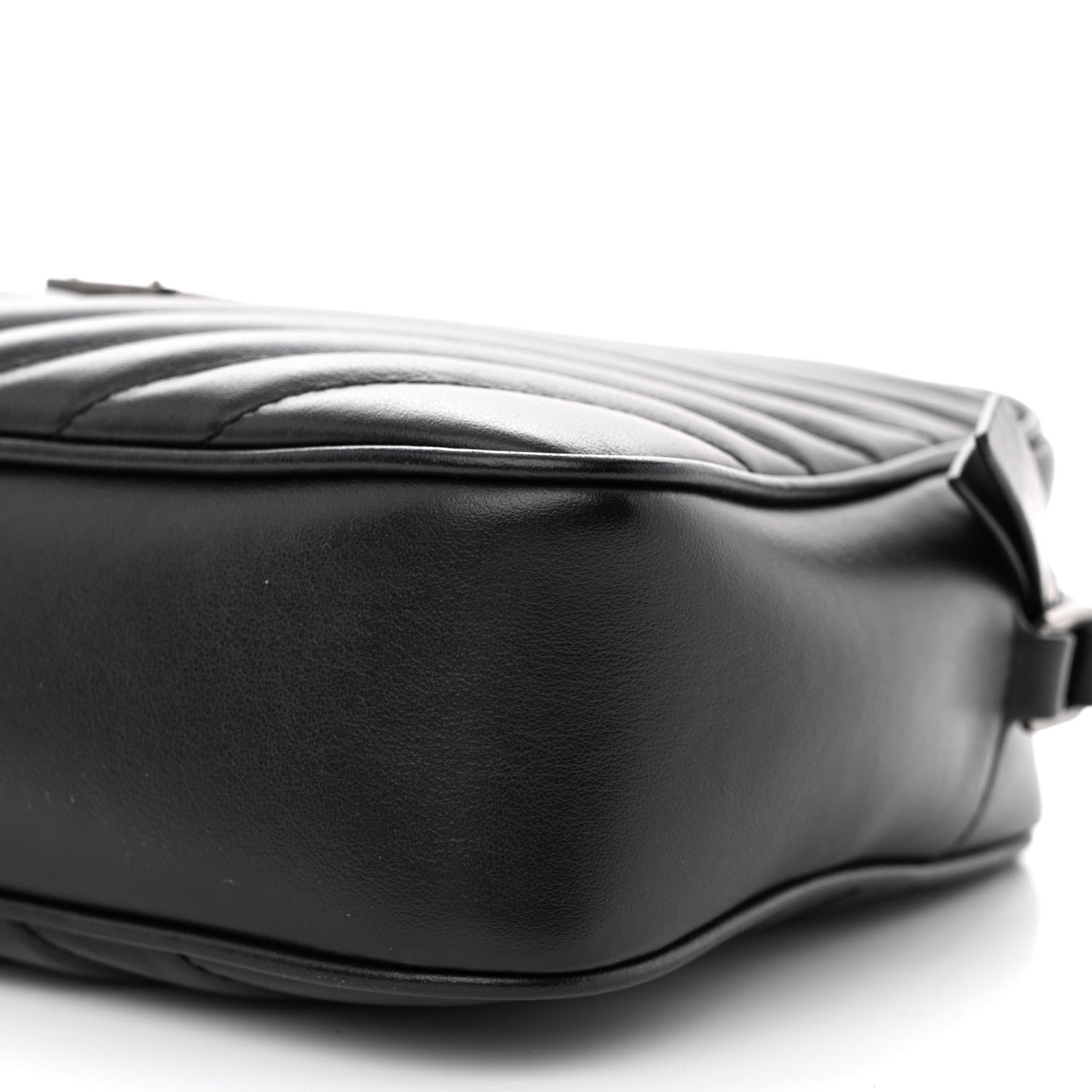 Saint Laurent Calfskin Matelasse Monogram Lou Camera Bag Black 10 of 10