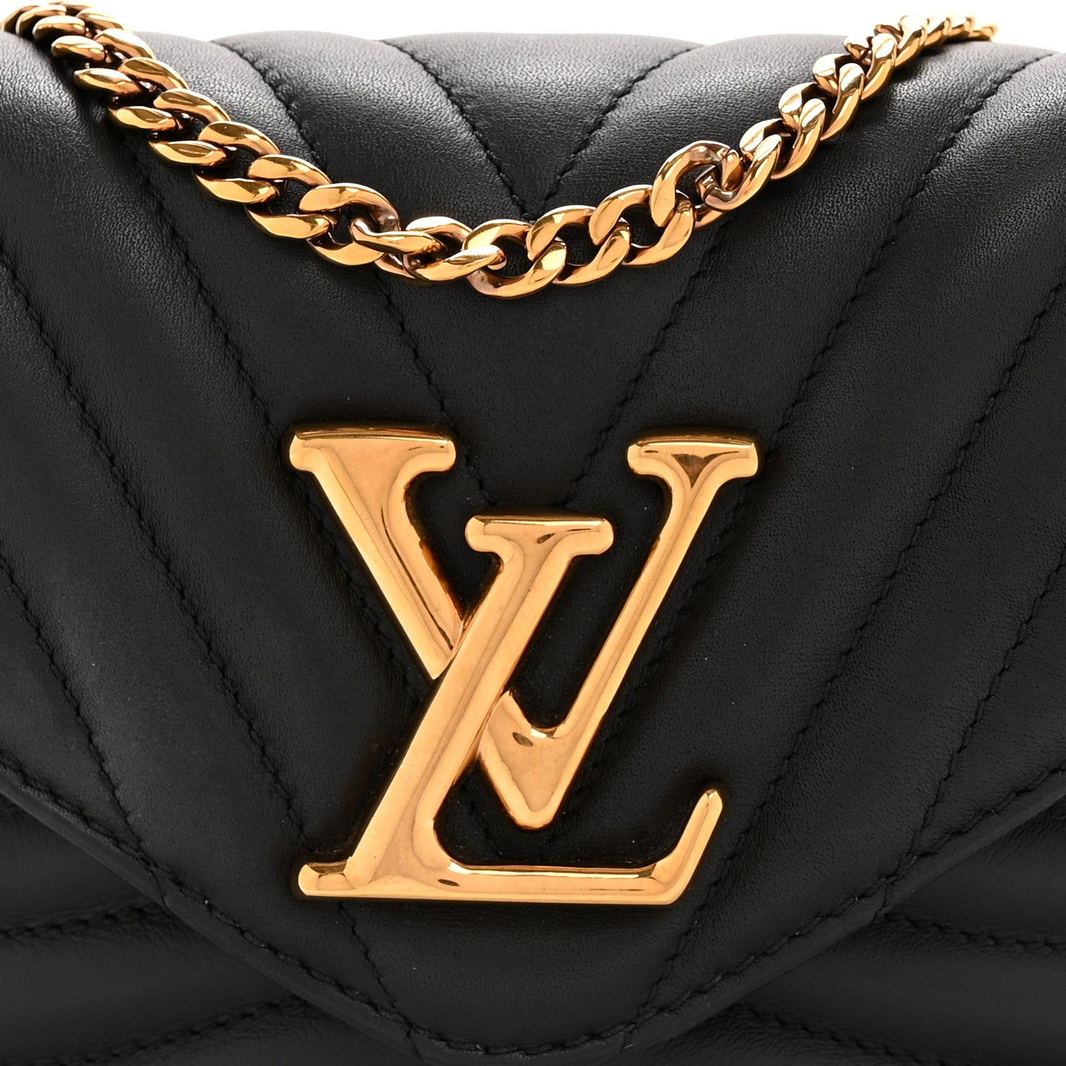 Louis Vuitton Calfskin New Wave Multi Pochette Black 8 of 13