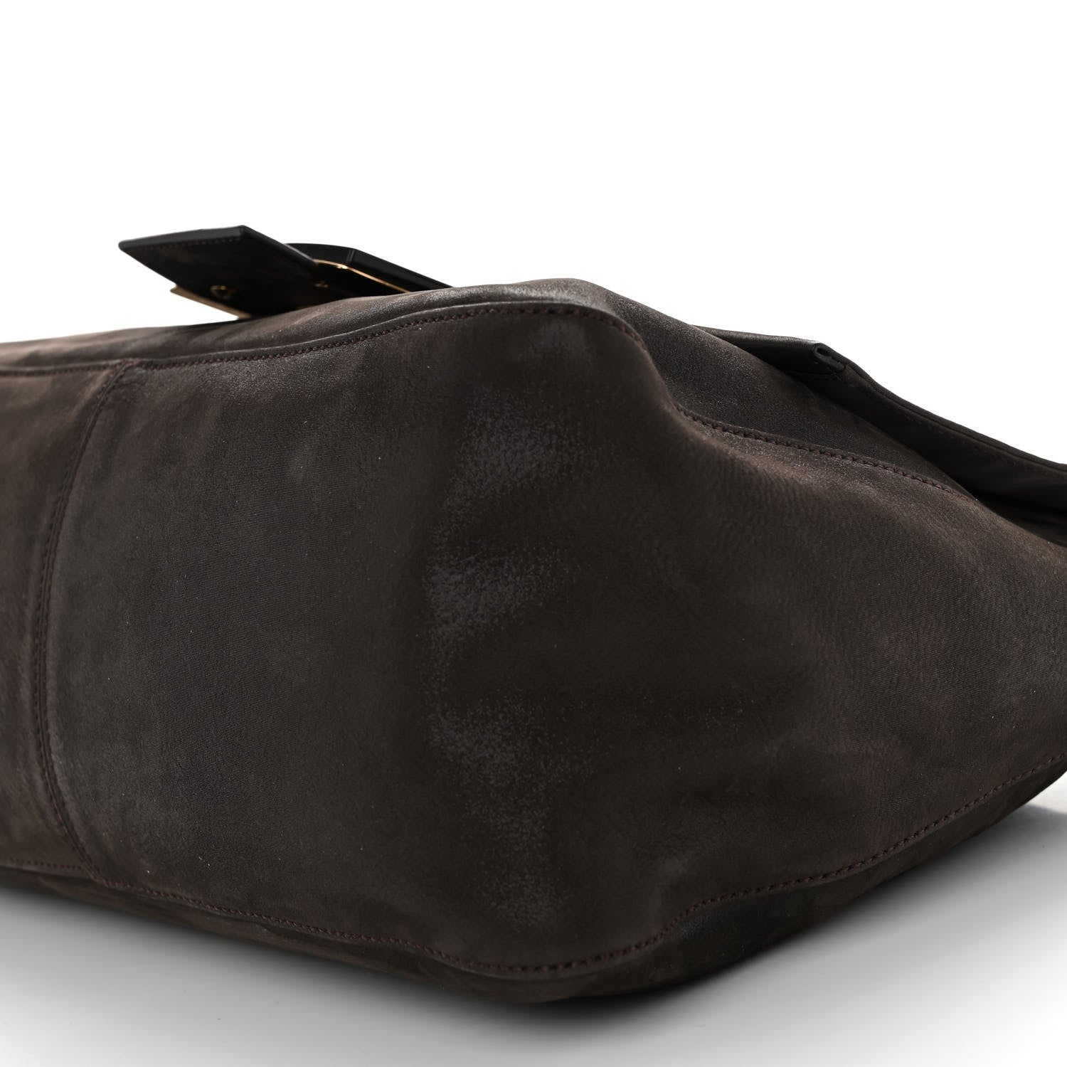 Fendi Vitello Savana Big Forever Mama Baguette Dark Brown 9 of 9