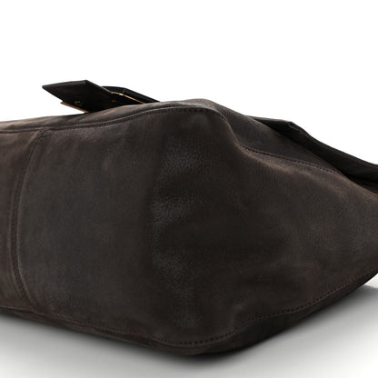 Fendi Vitello Savana Big Forever Mama Baguette Dark Brown 9 of 9