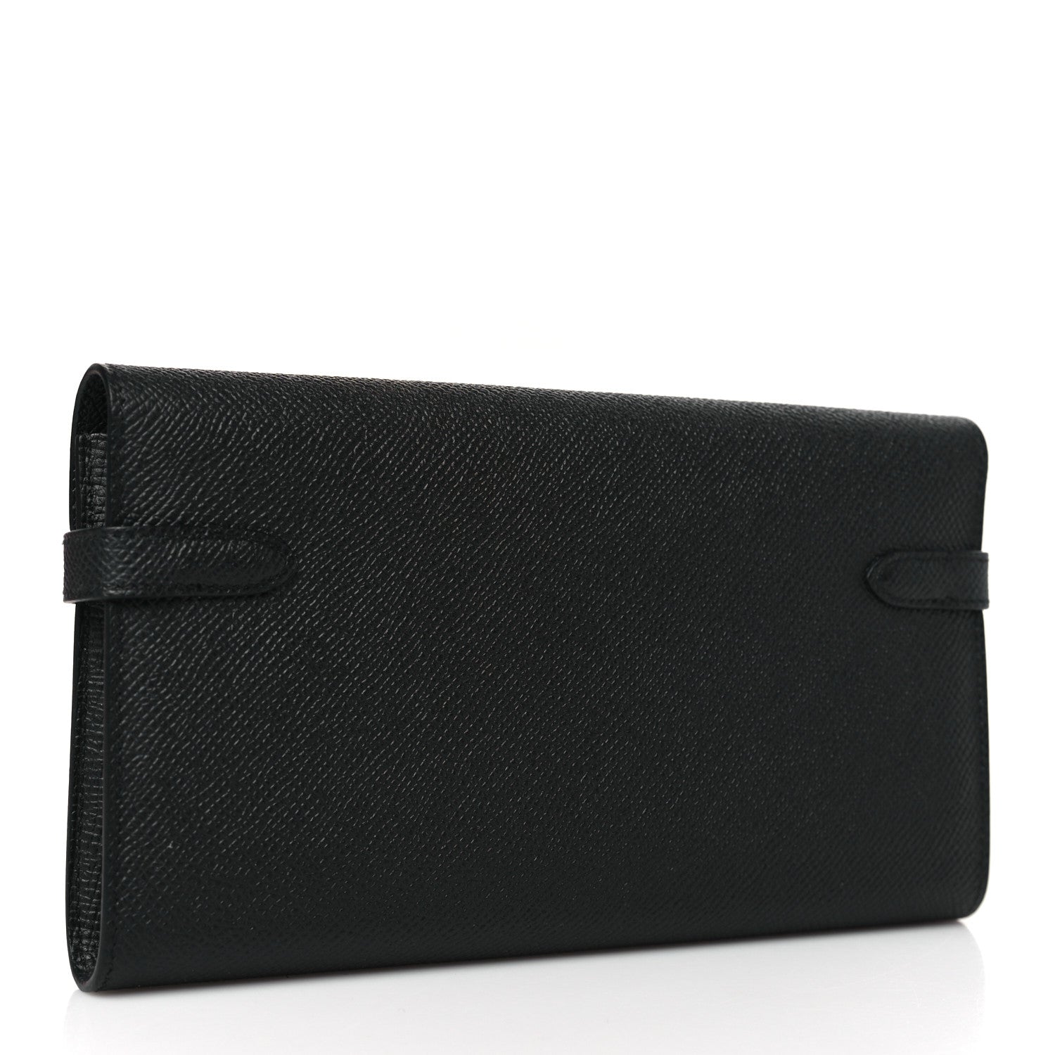 Hermes Epsom Kelly Longue Wallet Black 3 of 7