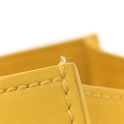 Celine Supple Calfskin Medium Phantom Luggage Sun Yellow 13 of 16