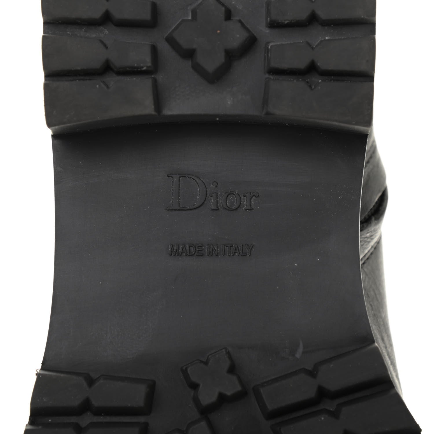Christian Dior Shiny Calfskin Wildior Low Boot 36.5 Black 8 of 13