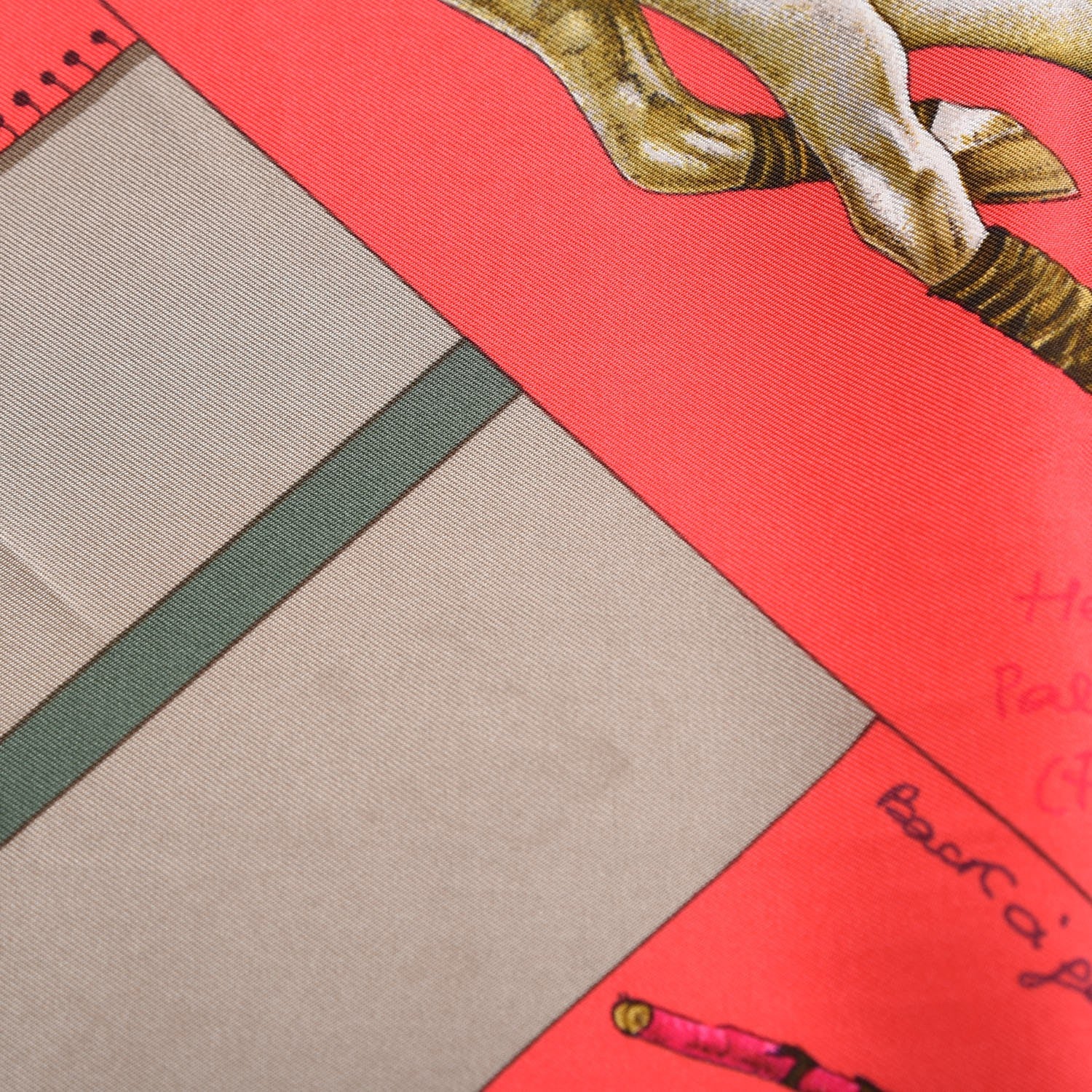 Hermes Silk Le Monde du Polo Scarf 90 6 of 9