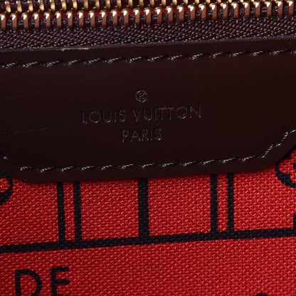 Louis Vuitton Damier Ebene Neverfull MM 6 of 9