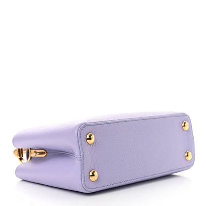 Louis Vuitton Taurillon Kintsugi Capucines BB Iris 4 of 9
