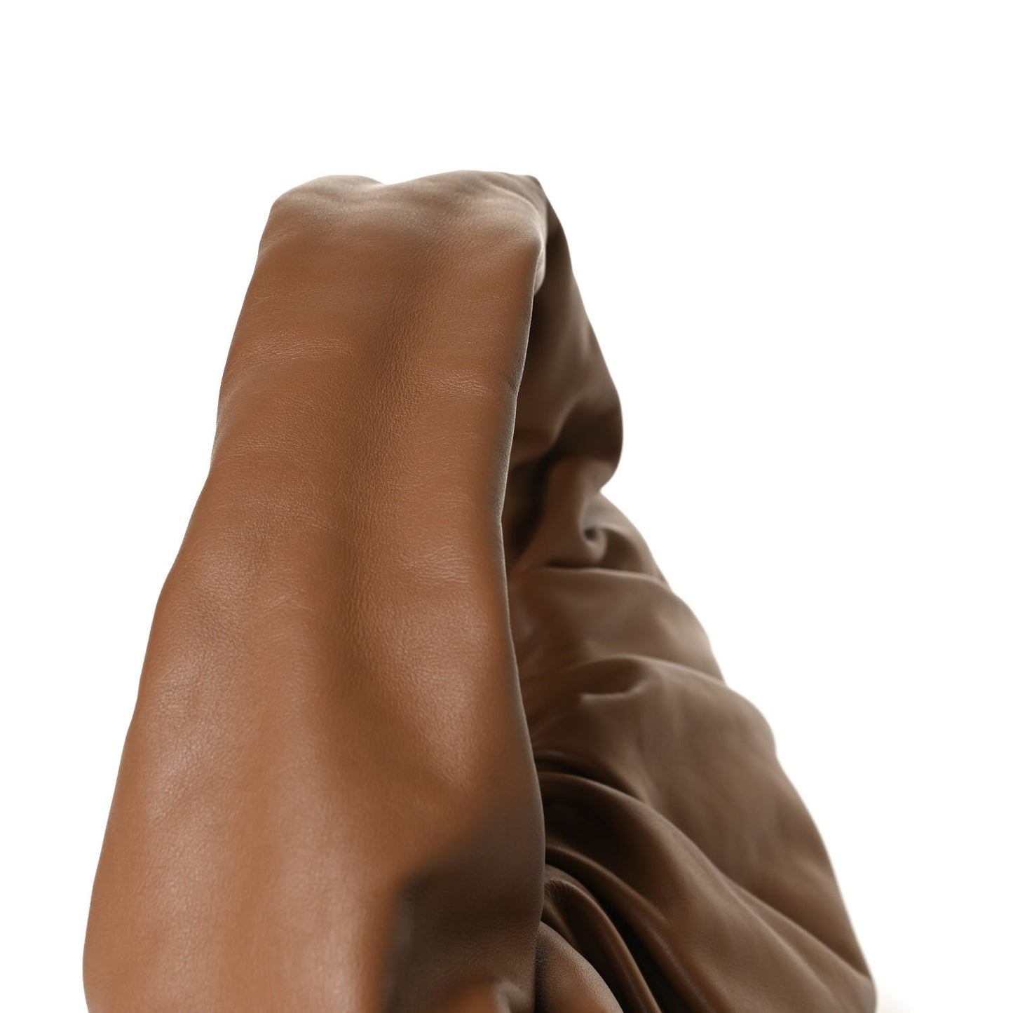 Smooth Butter Calfskin Small The Shoulder Pouch Cammello