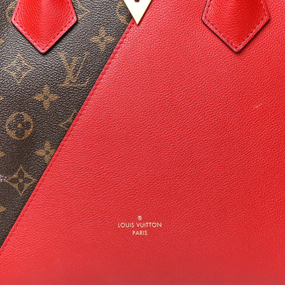 Louis Vuitton Calfskin Monogram Kimono Tote Cherry 9 of 19