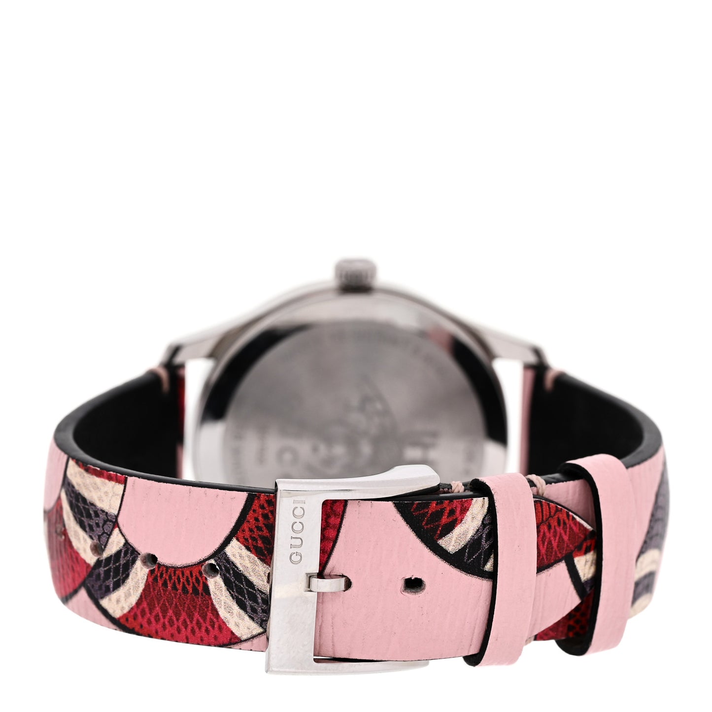 Stainless Steel Calfskin 38mm Le Marche Des Merveilles Snake Quartz Watch Pink