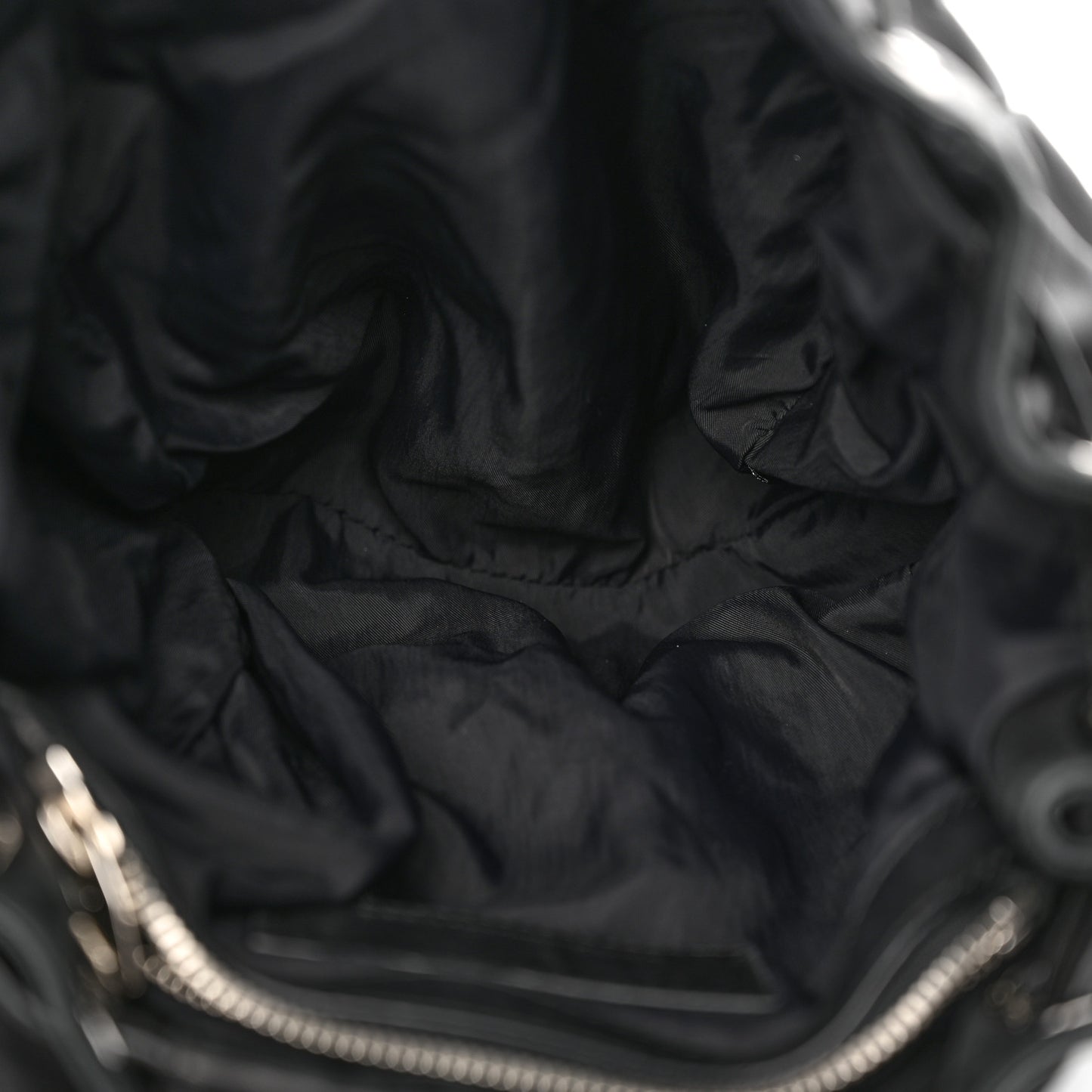 Lambskin Marti Backpack Bag Washed Black Rhodium Hardware