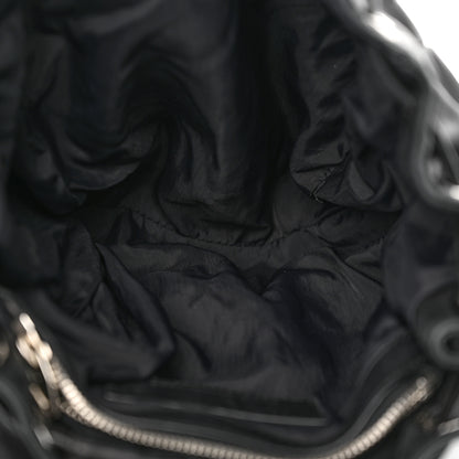 Alexander Wang Lambskin Marti Backpack Bag Washed Black Rhodium Hardware 5 of 13